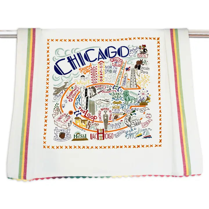 Chicago Tea Towel