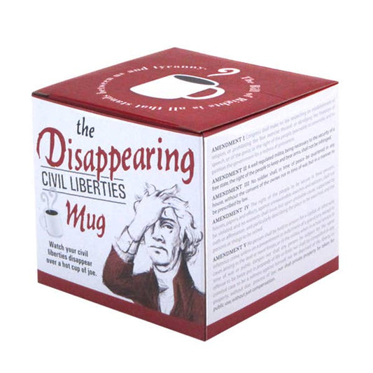 Disappearing Civil Liberties Heat-Changing Mug