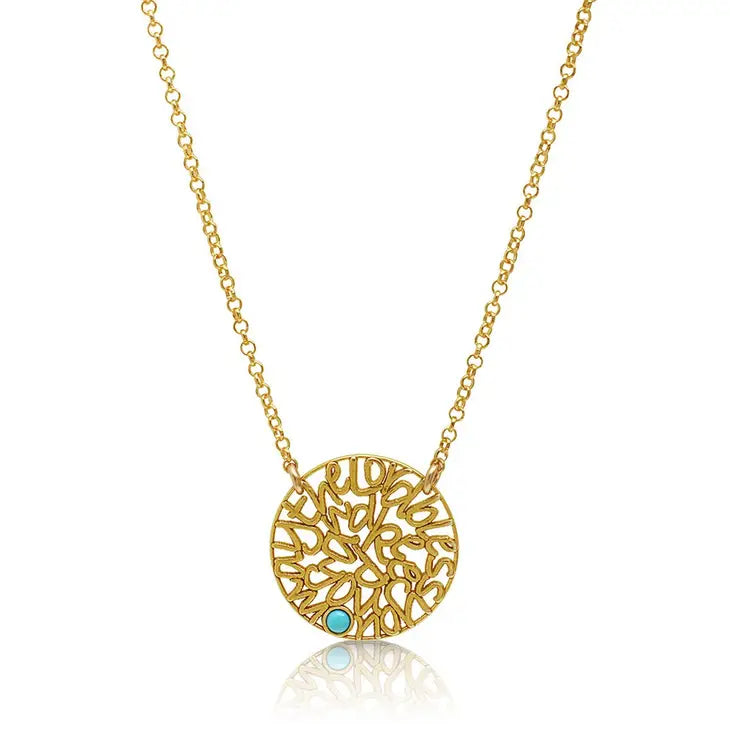Blessing Necklace in Rose Gold