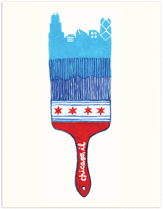 Card- Chicago Paintbrush