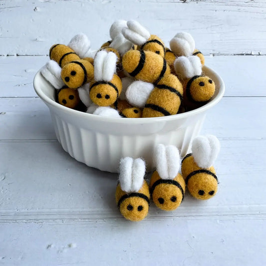 Small Felt Bumble Bee / Honey Bee