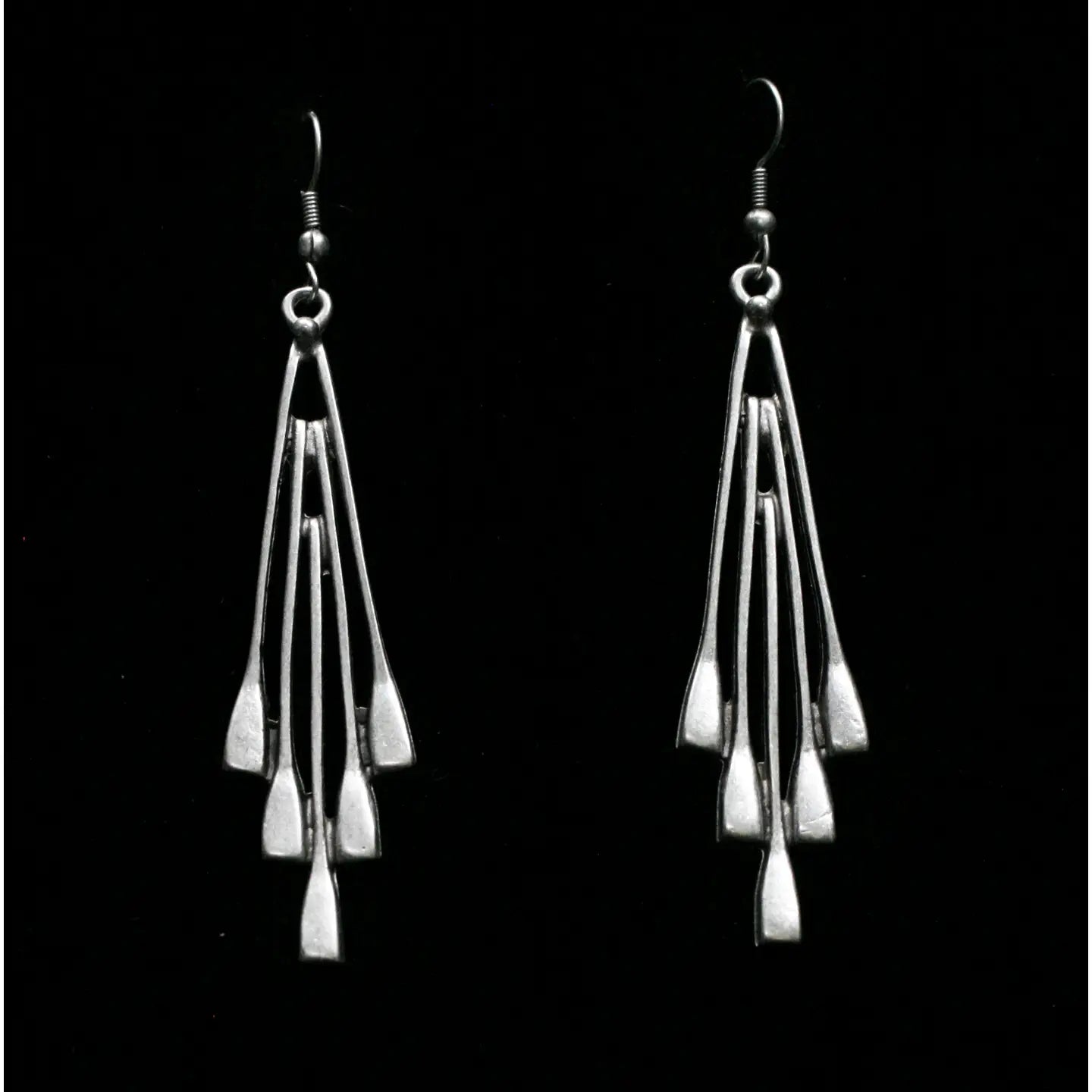 Delicacy Silver Pewter Earring