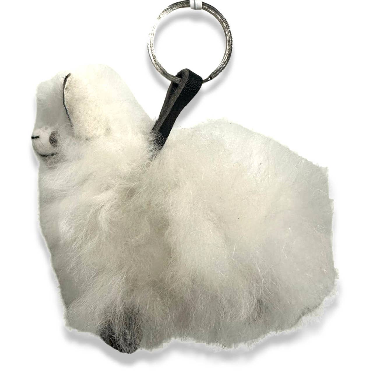 Alpaca Baby Keychain