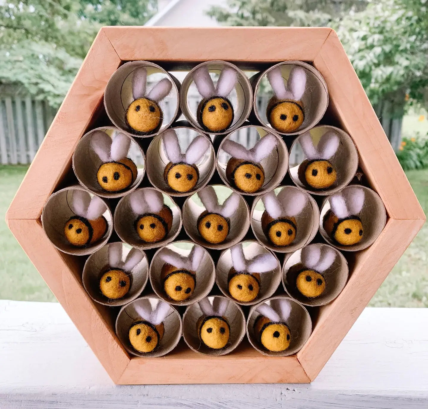 Small Felt Bumble Bee / Honey Bee