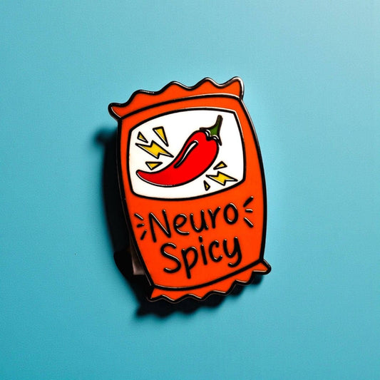Neuro Spicy Enamel Pin