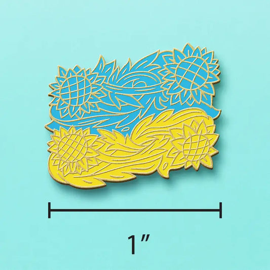 Ukrainian Flag Pin