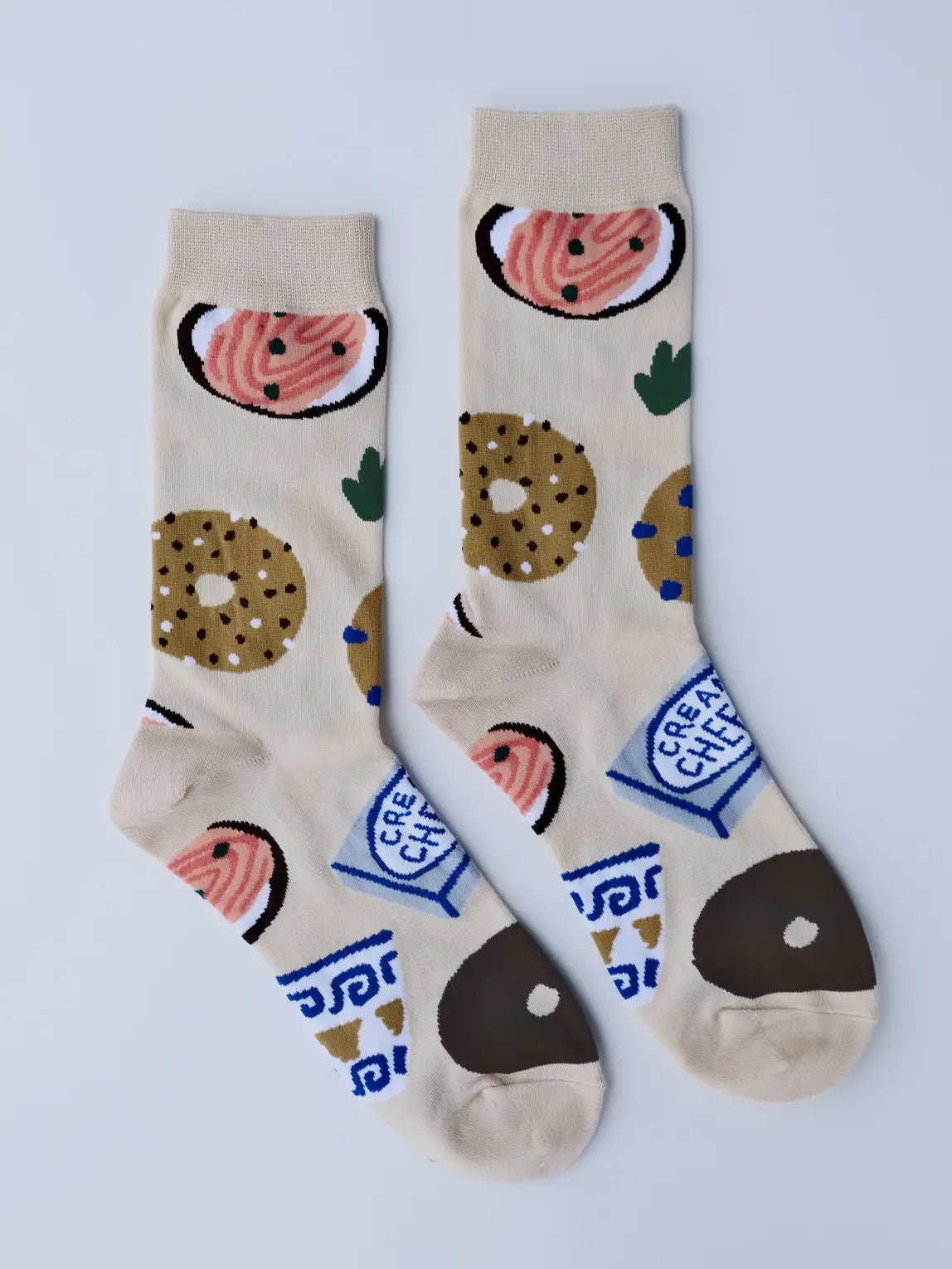 Bagels Crew Socks