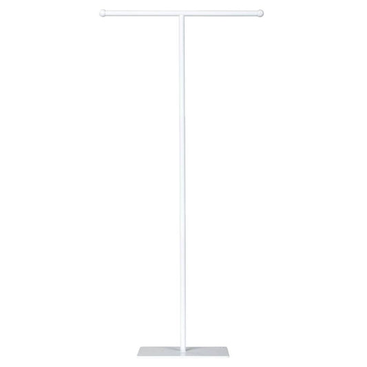 25" TALL WHITE T-BAR METAL DISPLAY