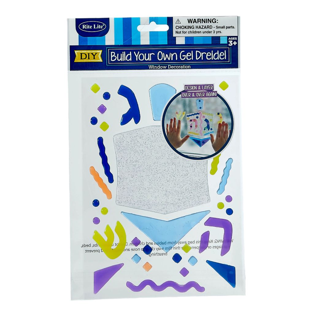 Build your own gel dreidel