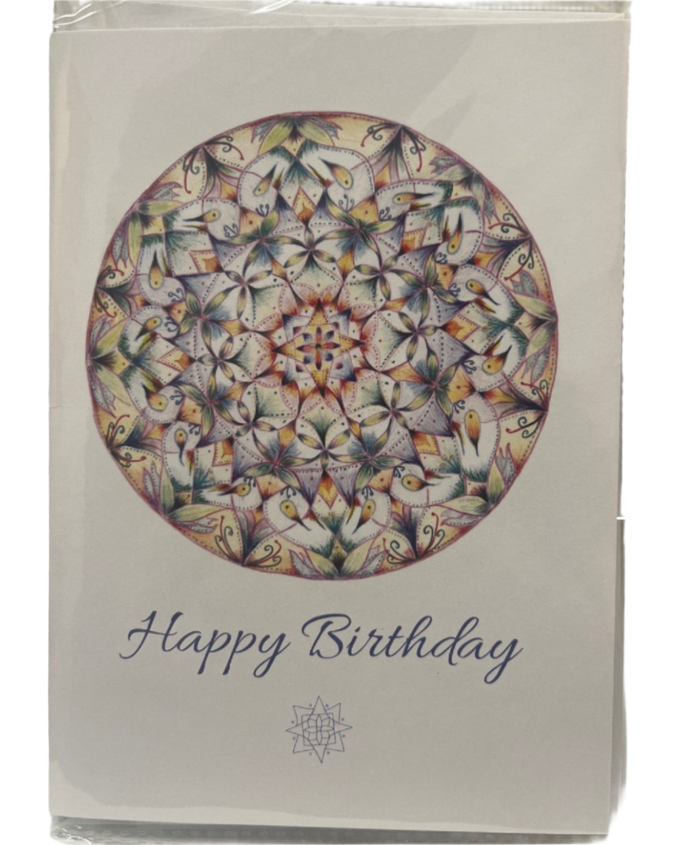 Geometric Birthday Greeting Card