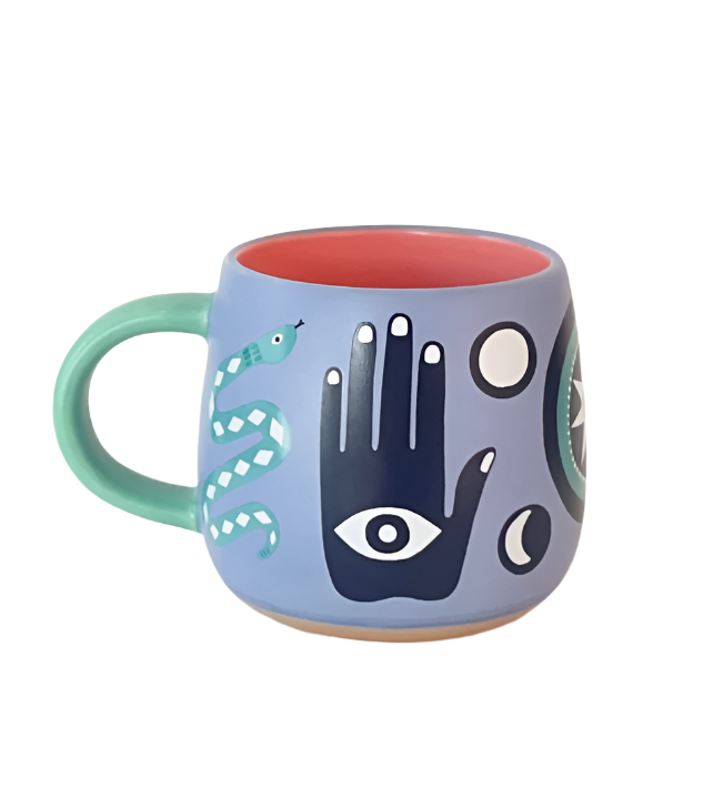 Hamsa Ceramic Mug