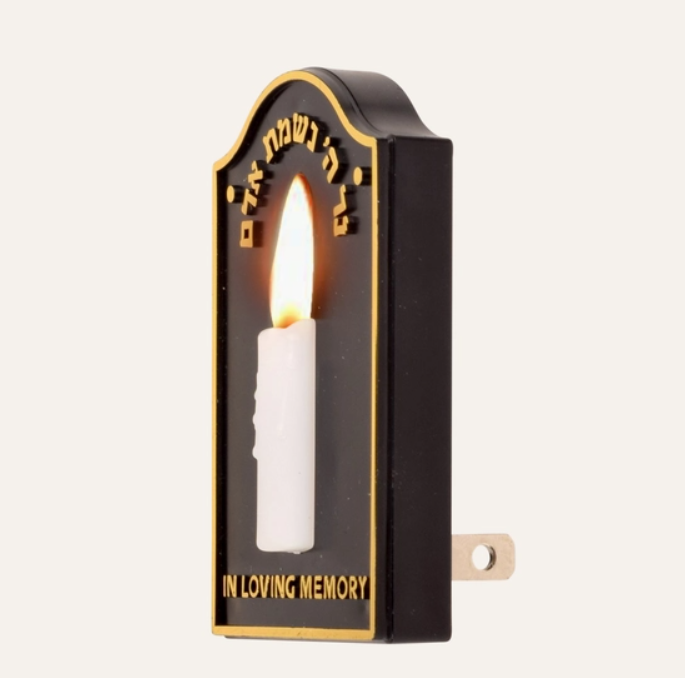 LED Plug-In Memorial Candle