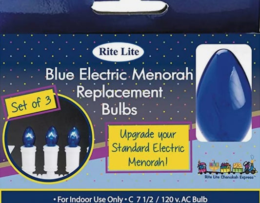 Electric Menorah Replacement Bulbs