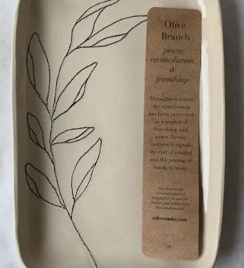 Olive Branch Tray