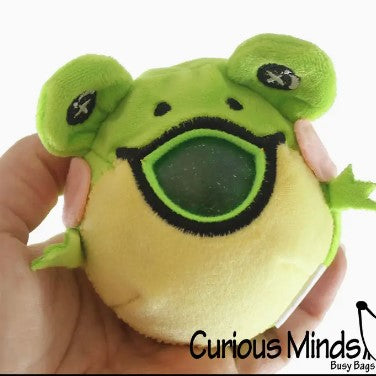 Plush Frog Stress Ball