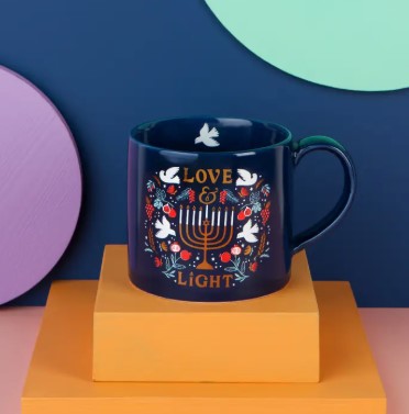 Love & Light Hanukkah Mug
