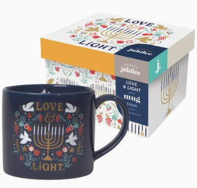 Love & Light Hanukkah Mug