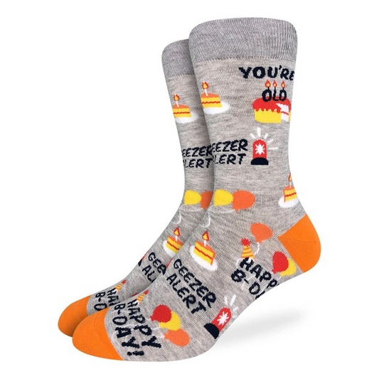 Birthday Geezer Socks 7-12