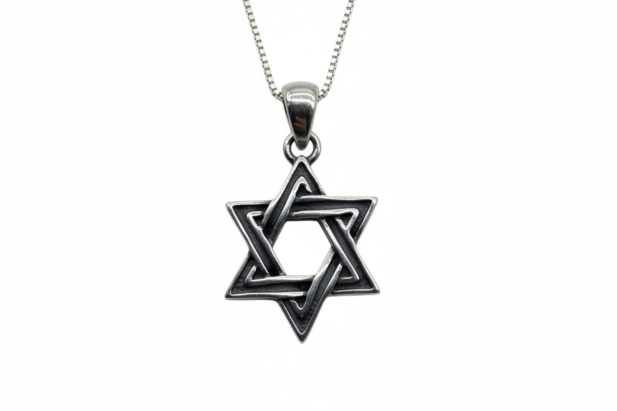 Black Strips Star of David YATN3