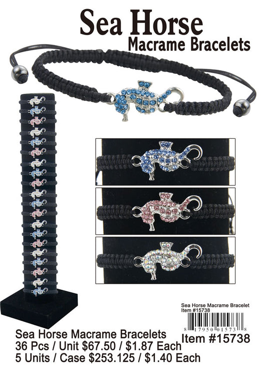 Bracelet Sea Horse Macrame