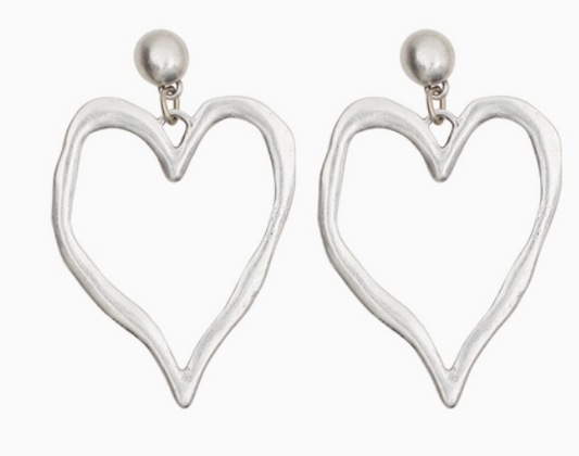 Handmade Heart Earrings