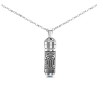 Mezuzah Necklace with Turquoise