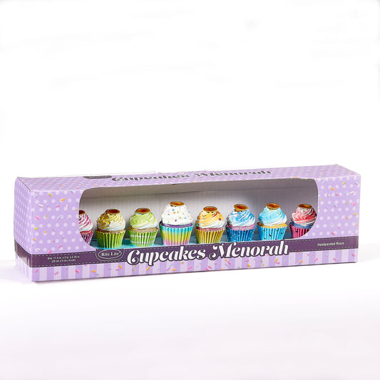 Cupcake Menorah