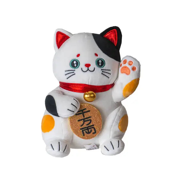 Plush Maneki Neko Cat