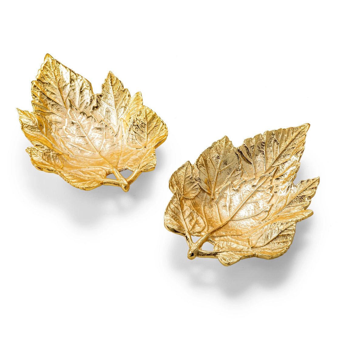 Golden Autum Leaves Set of Bowls