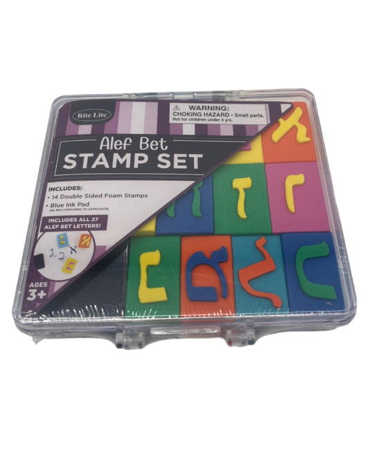 Alef Bet Stamp Set