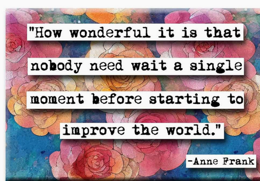 Anne Frank Quote Magnets