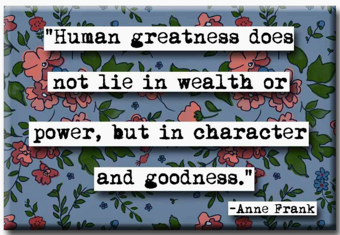 Anne Frank Quote Magnets