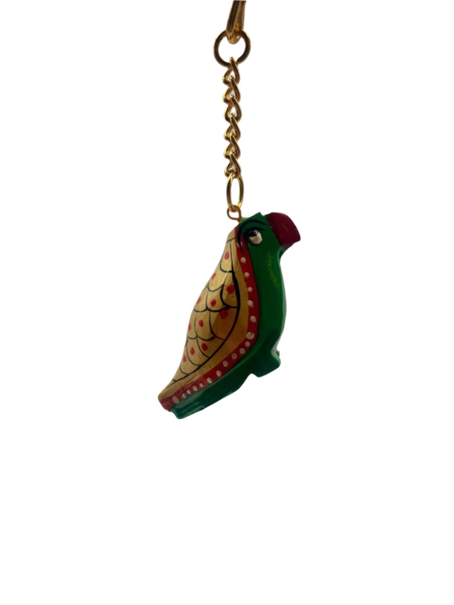 Wooden Animal Key Chain
