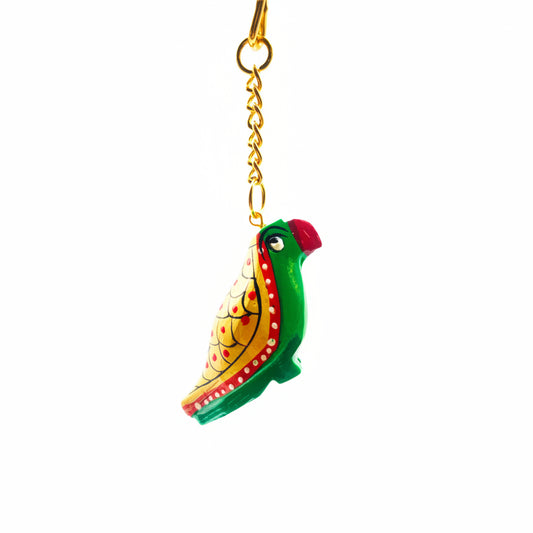Wooden Animal Key Chain
