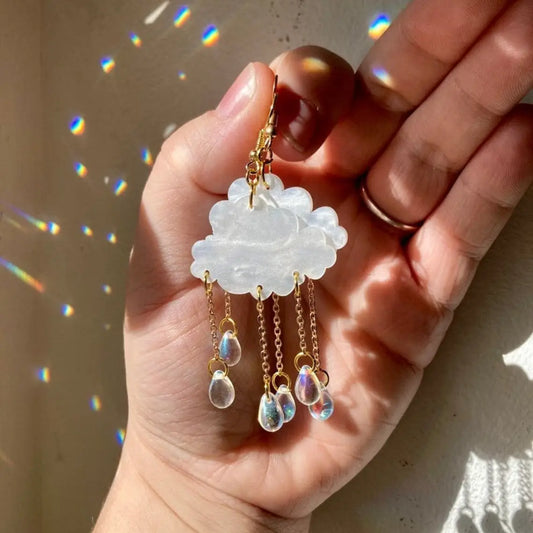 Rain Cloud Earrings