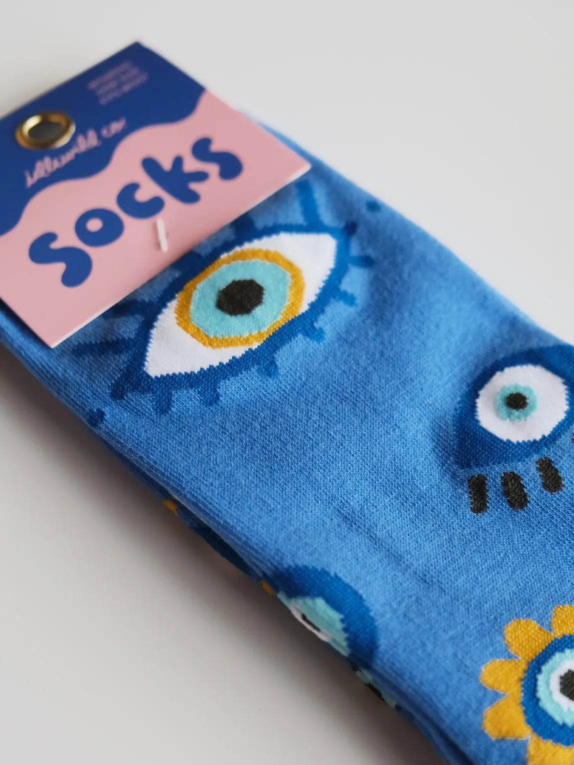 Evil Eye Crew Socks
