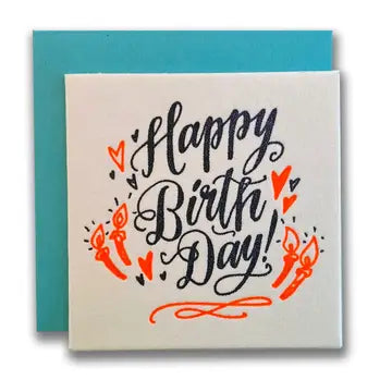 Ladyfingers Letterpress Tiny Cards