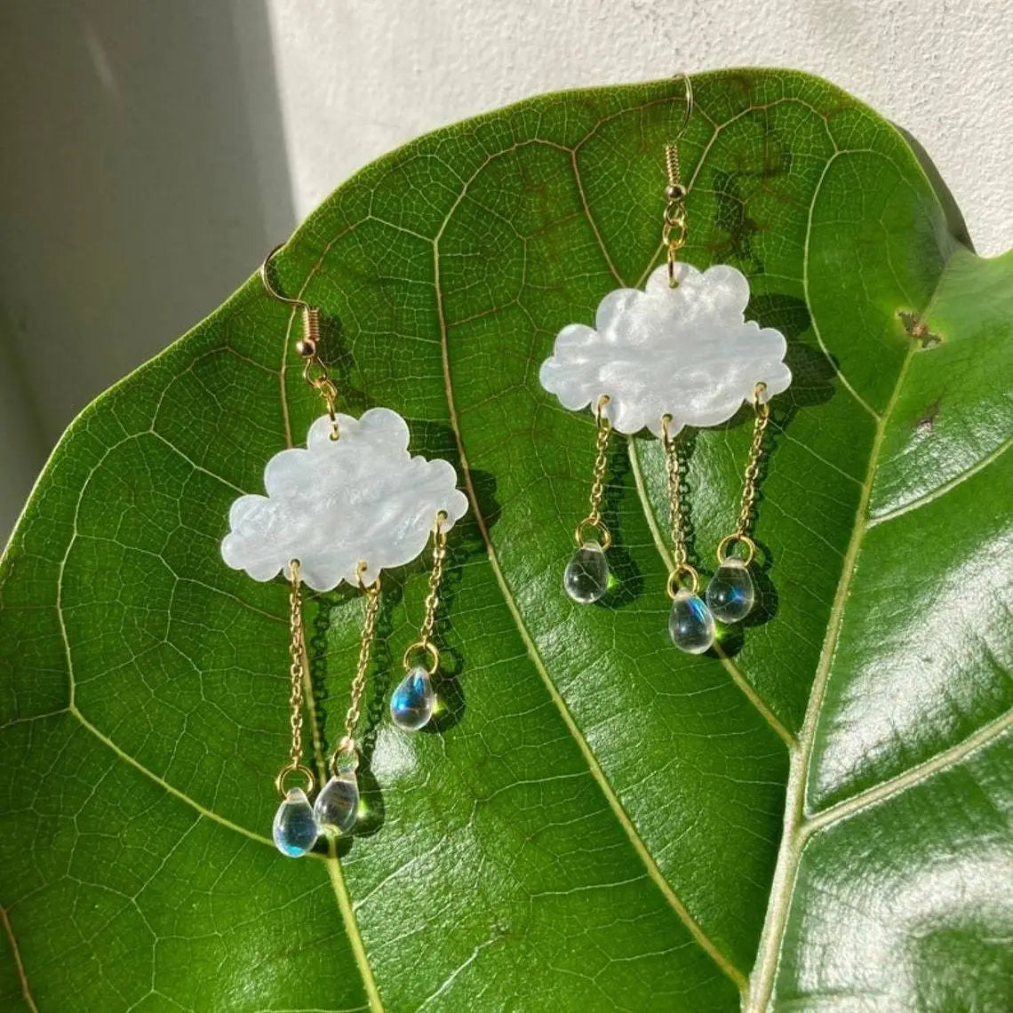 Rain Cloud Earrings