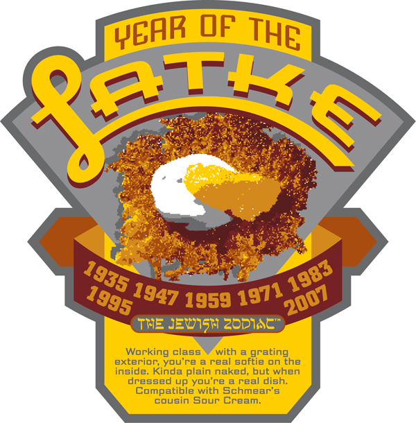 Year of the Latke Magnets