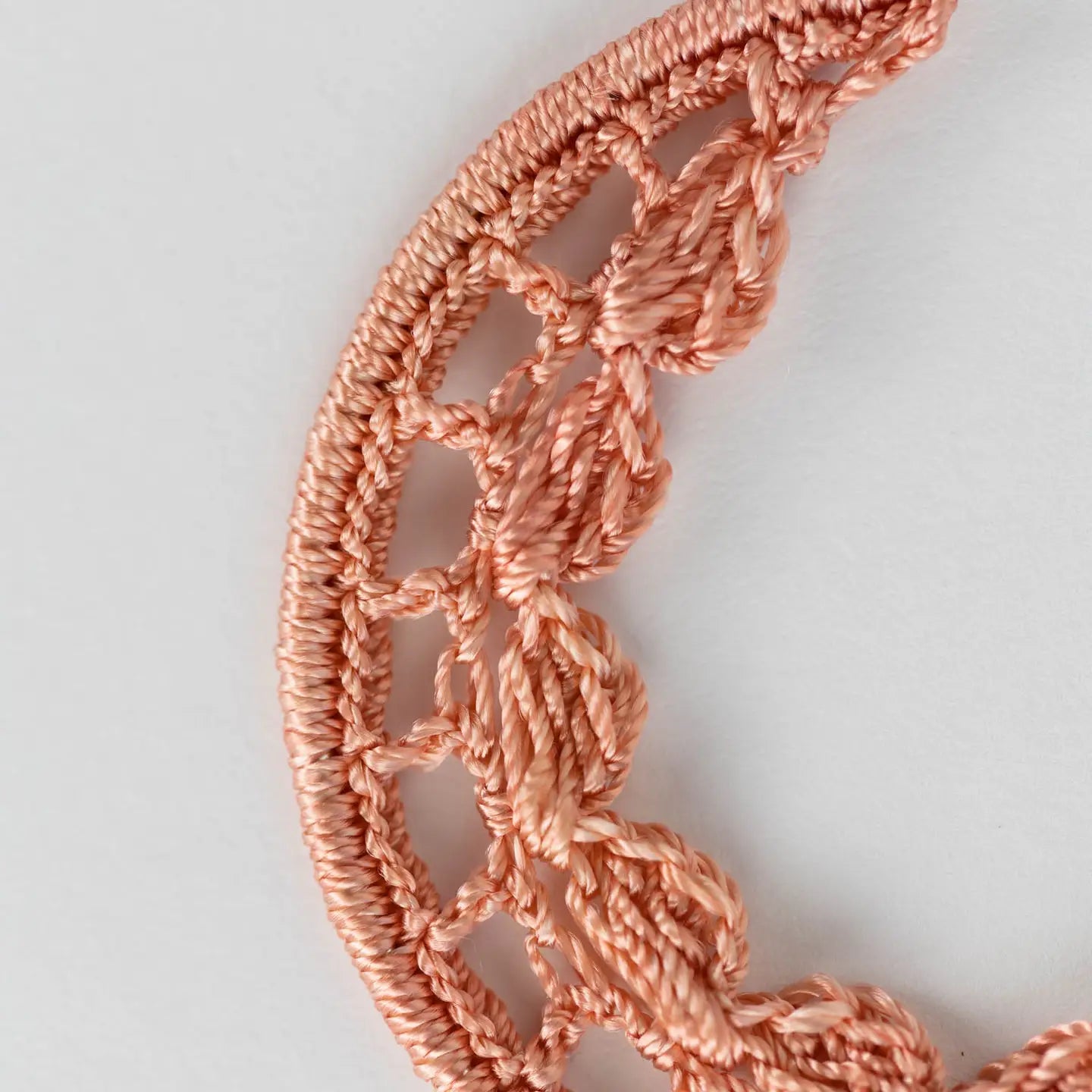 Crochet Hoop Earrings