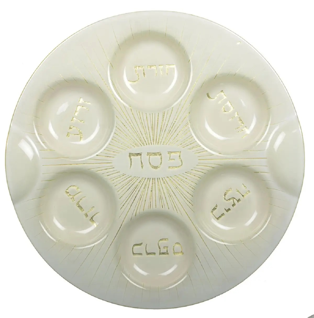 Golden Seder Dish