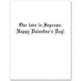 RBG Valentine's Day Greeting Card - The Ruling Is In