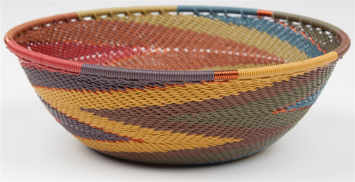 Bowl telephone wire round medium