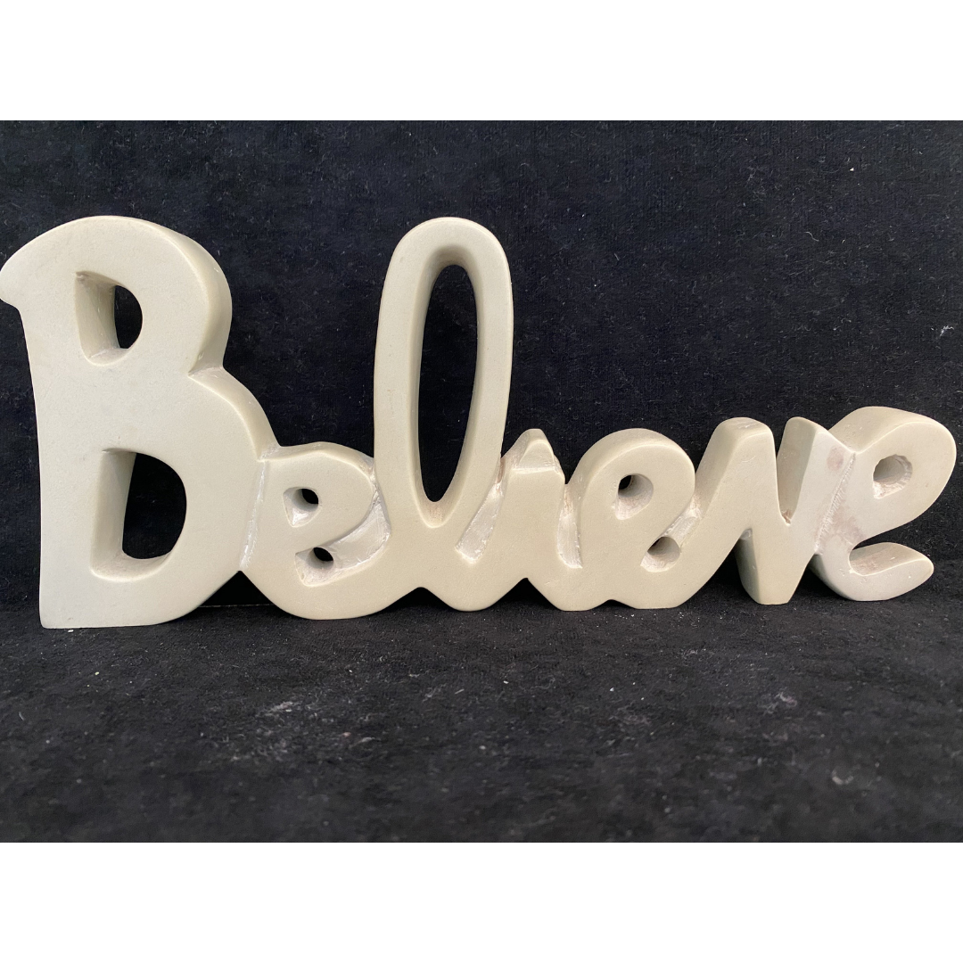 Love Standing Word stone