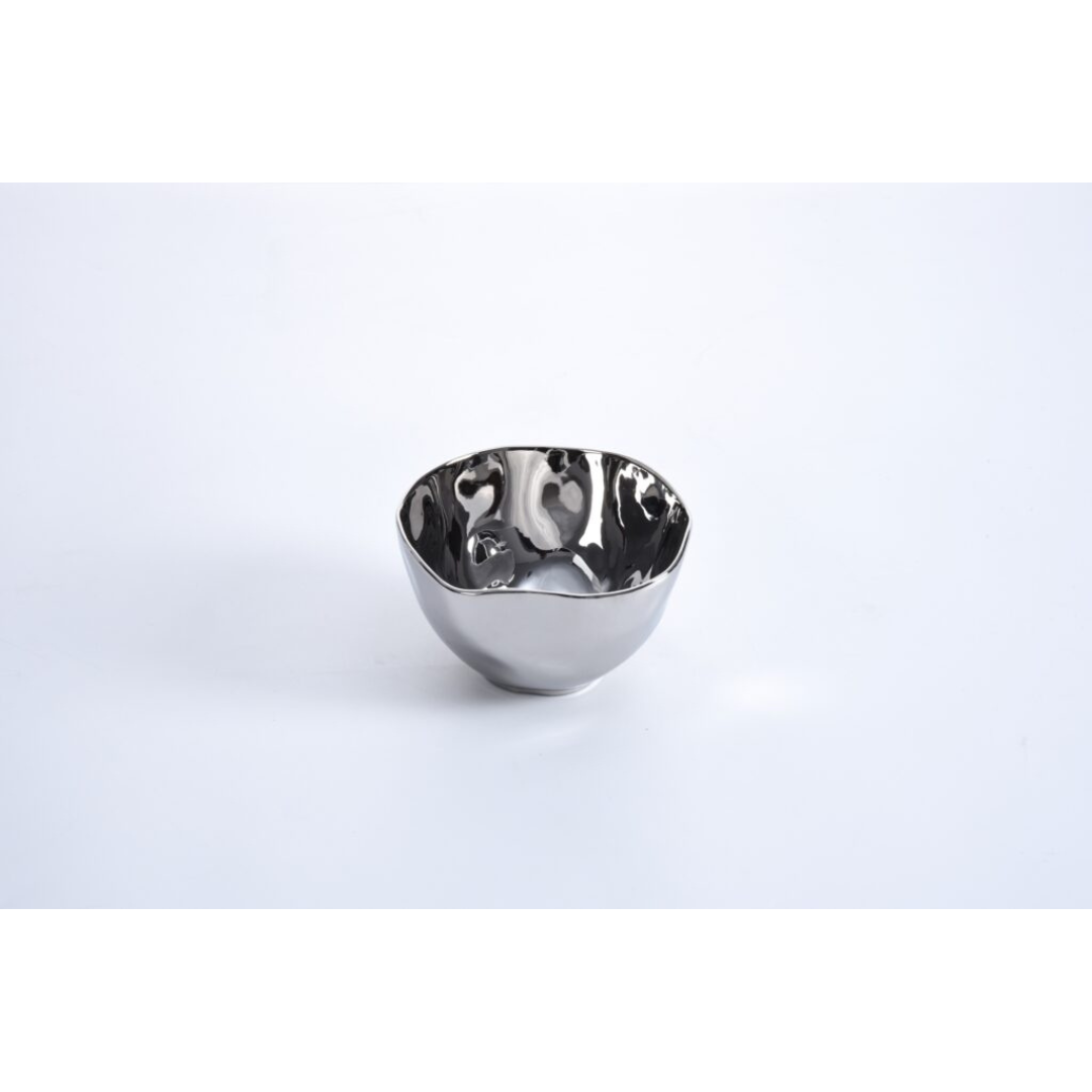 Porcelain Round Snack Bowl Medium