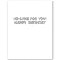 Yada Yada Yada Birthday Card