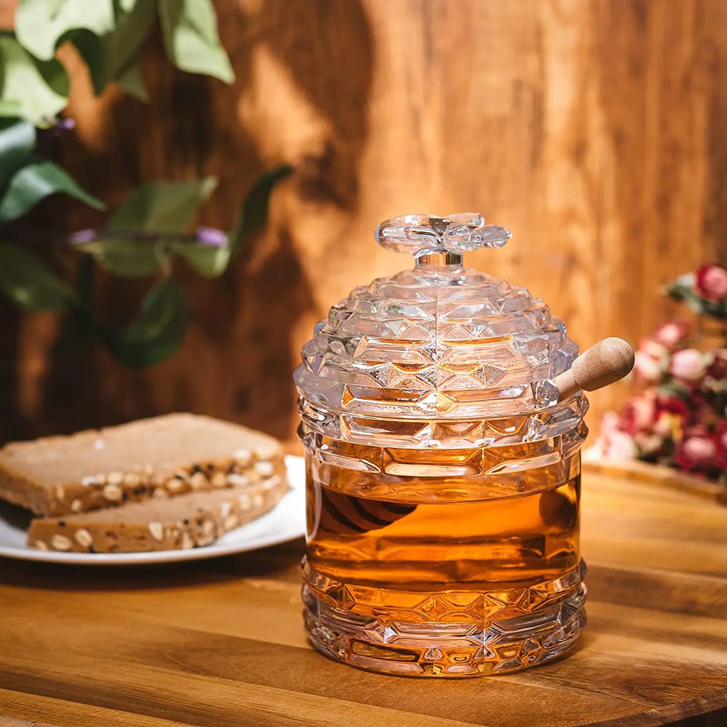 Bee Honey Jar