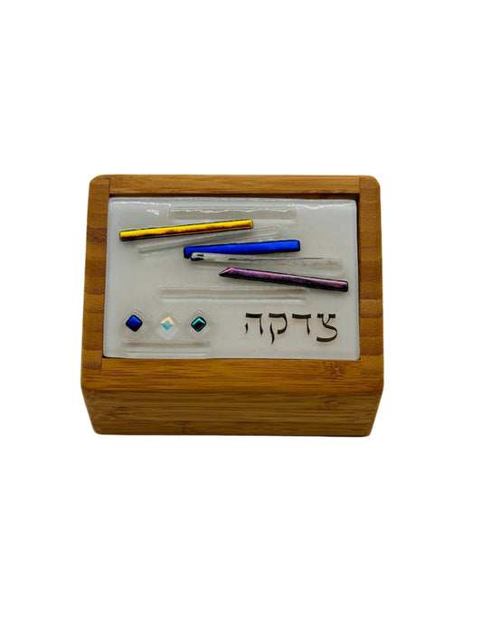 Tzedakah Box Bamboo