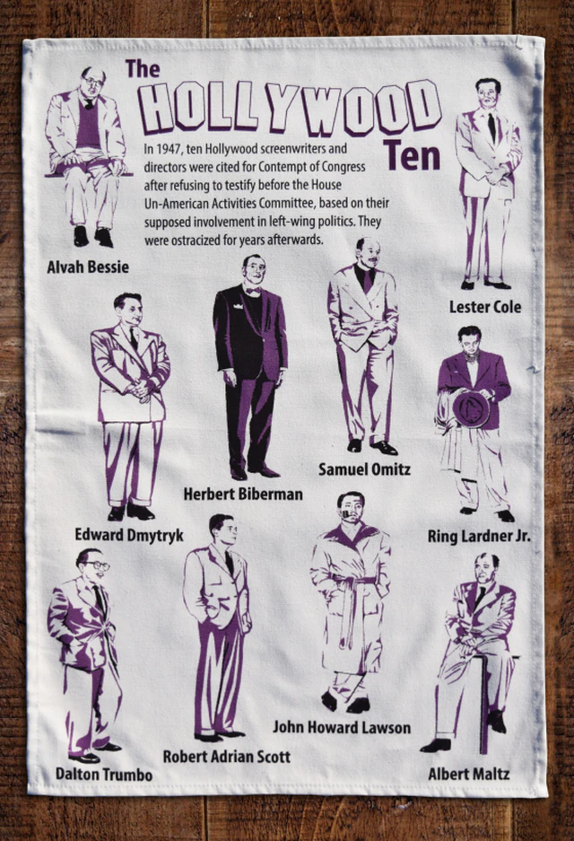 Hollywood Tea Towel