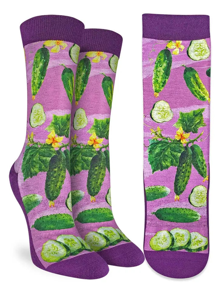 Women's Cucumbers Socks sizes 5-9